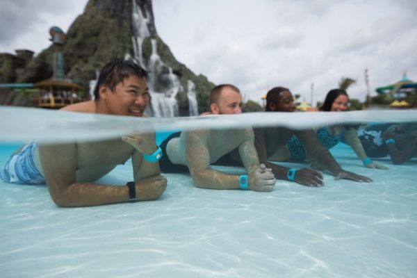 Universal Orlando's new South Pacific themed water park Volcano Bay - tapu tapu