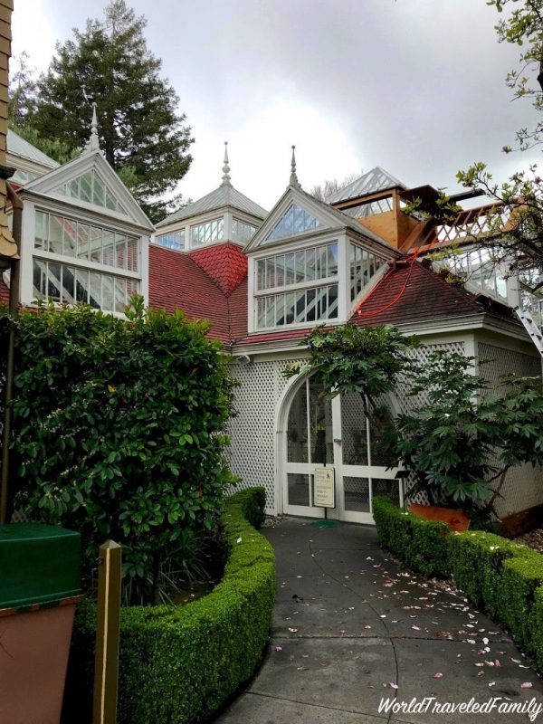 Winchester Mystery House - greenhouse