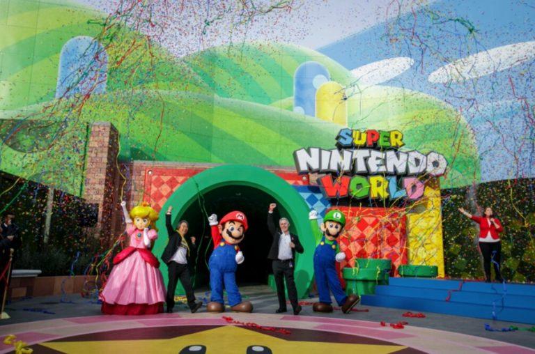 Super Nintendo World Opens At Universal Studios Hollywood!