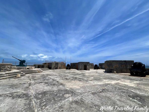 Fort St. Catherines bermuda cannons