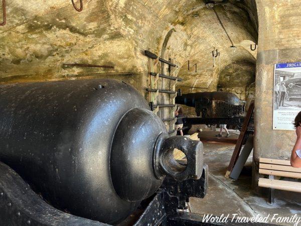 Fort catherine bermuda cannon bay