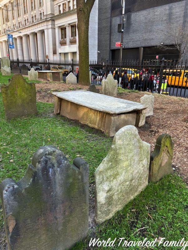 St Pauls Chapel New York City graveyard