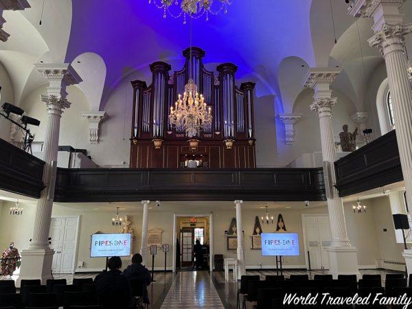 St Pauls Chapel New York City organ