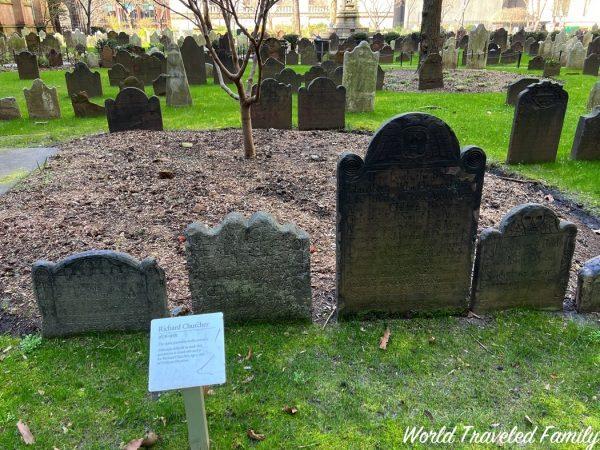 Trinity Church Wall Street Richard Churcher buried 1681