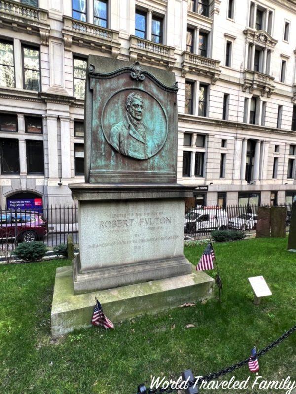 Trinity Church Wall Street Robert Fulton