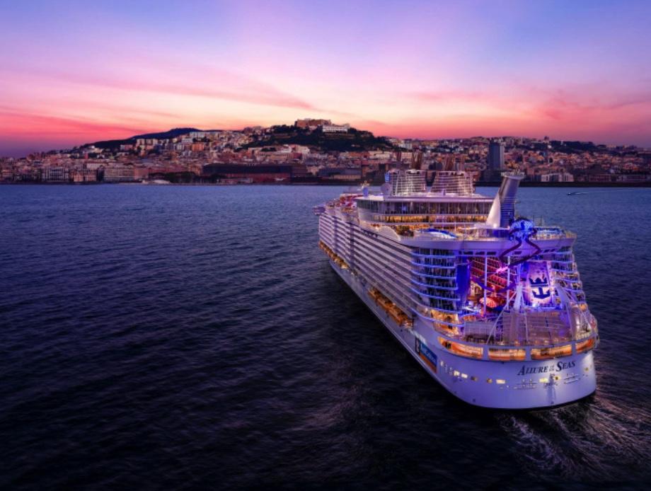 Allure of the Seas glow up