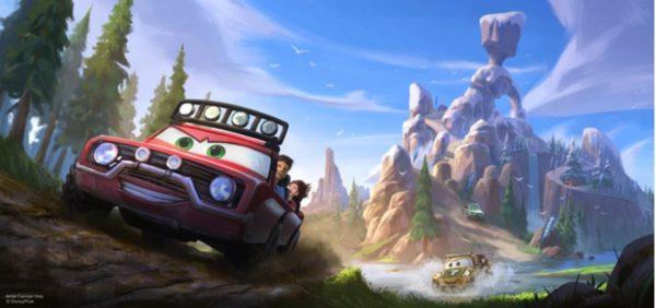 new area themed to Pixar Animation Studios Cars