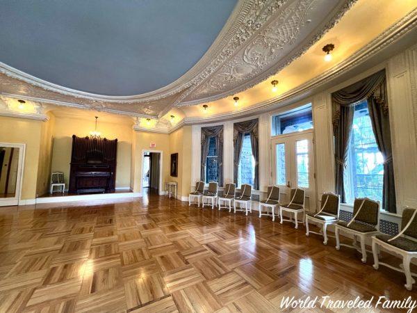 Boldt Castle ballroom