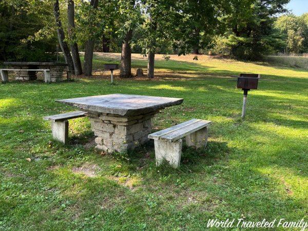 Letchworth State Park bbq area