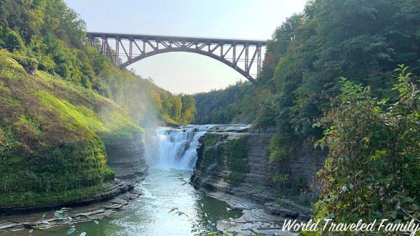 Letchworth State Park upper falls