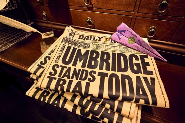 British Ministry of Magic Epic Universe Daily Prophet