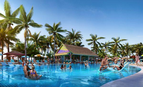 Royal Caribbean’s Royal Beach Club Paradise Island family pool