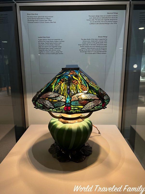 The Corning Museum of Glass - tiffany lamp