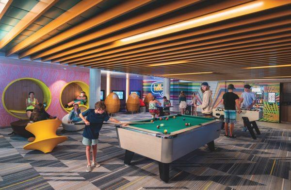 Allure of the Seas teen club