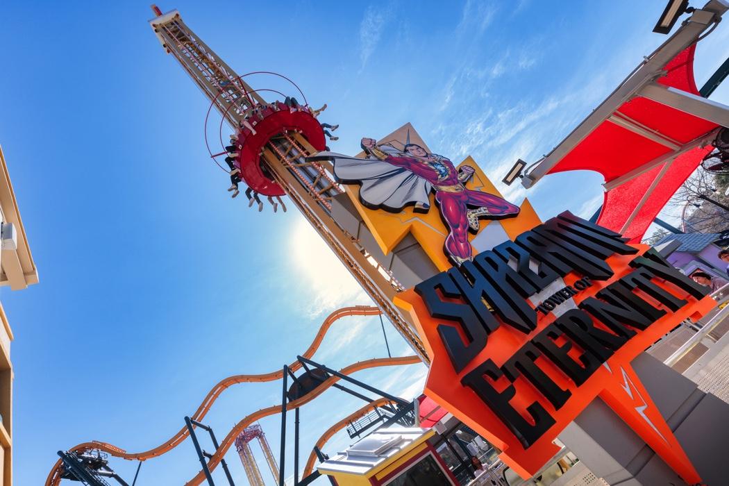 Six Flags Fiesta Texas SHAZAM Tower of Eternity