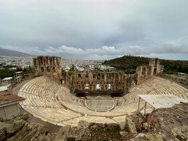 Acropolis, Temple, Theater, and General City Views from Athens