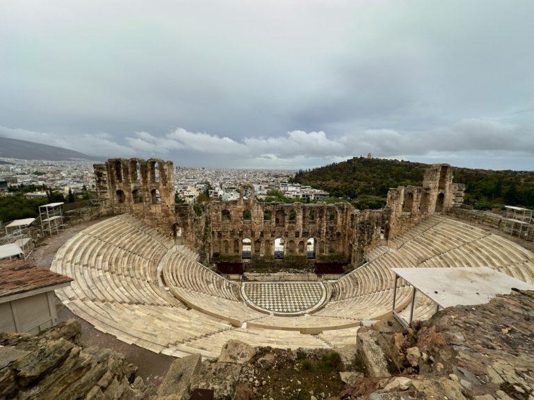 Acropolis, Temple, Theater, and General City Views from Athens
