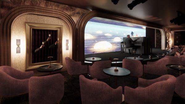 Boulevard Lounge on board celebrity solstice