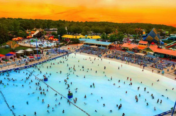 Six Flags America waterpark