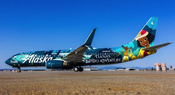 Alaska Airlines Unveils Magical ‘Bayou Adventure’ Plane Ahead of Disneyland Ride Launch