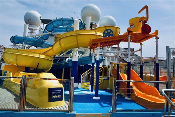 WaterWorks aqua park on Carnival Valor