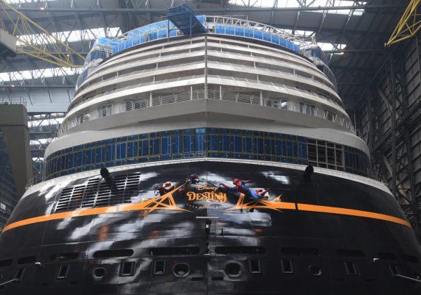 Spider-Man Swings Into Action on the Disney Destinys Stern