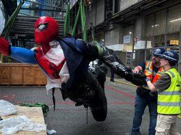 Spider-Man Swings Into Action on the Disney Destinys Stern germany