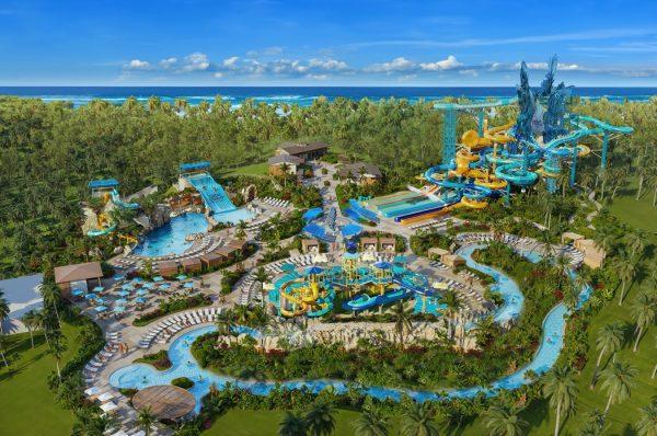 great stirrup cay water park aerial
