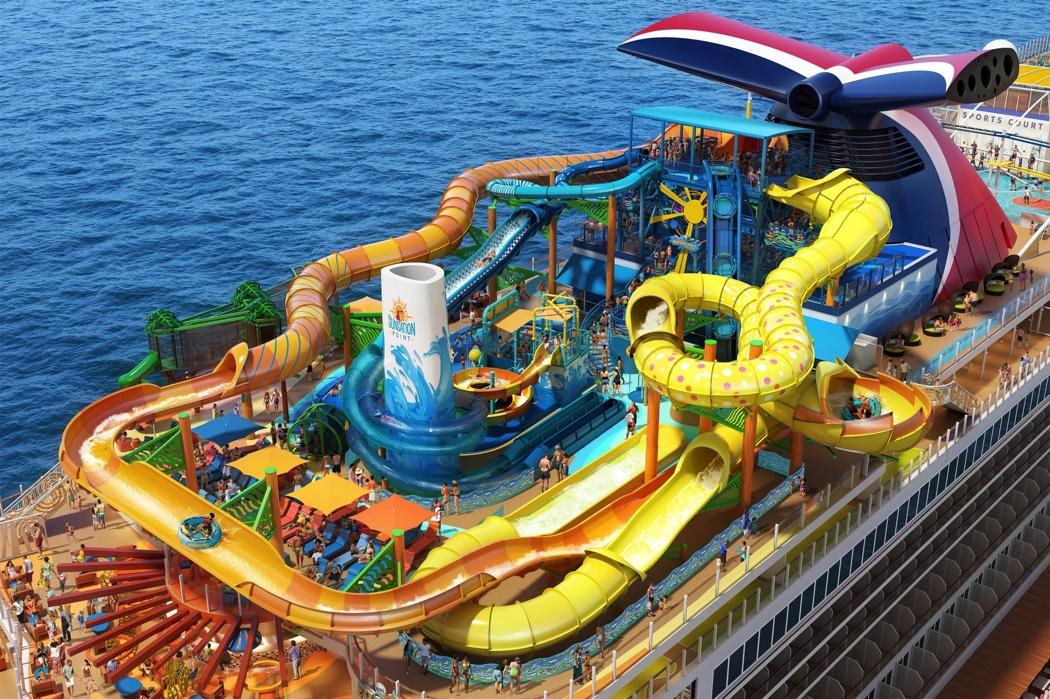 Carnival Waterworks Ultra on Carnival Festivale